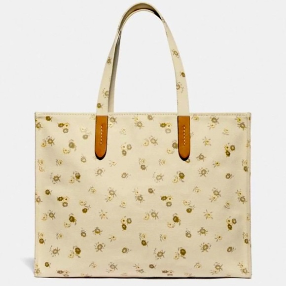 Coach Rainbow Canvas Large Tote New with Tags​ - Picture 8 of 9